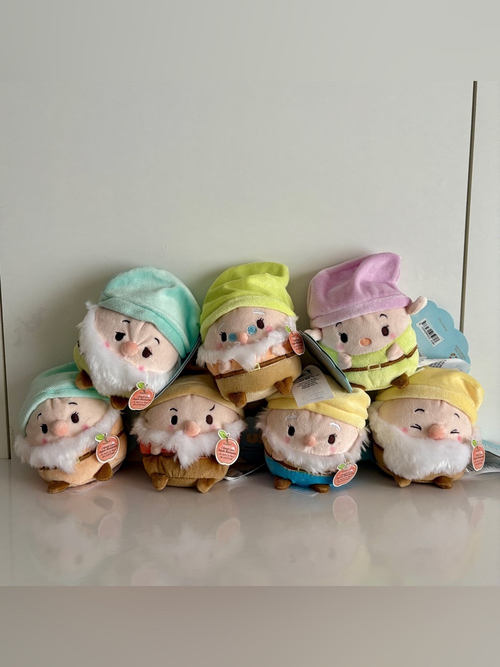 Disney Ufufy Snow White Seven Dwarfs Scented Plush Toys